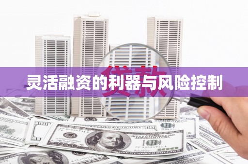 个旧灵活融资的利器与风险控制