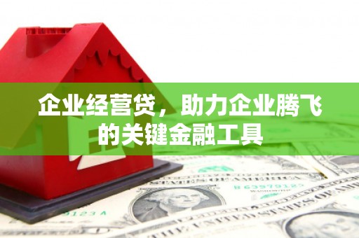个旧企业经营贷，助力企业腾飞的关键金融工具