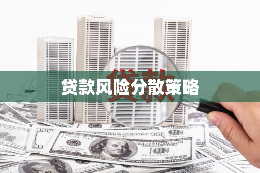 个旧贷款风险分散策略